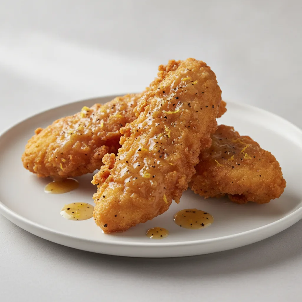 Chicken Tender - Wet Lemon Pepper