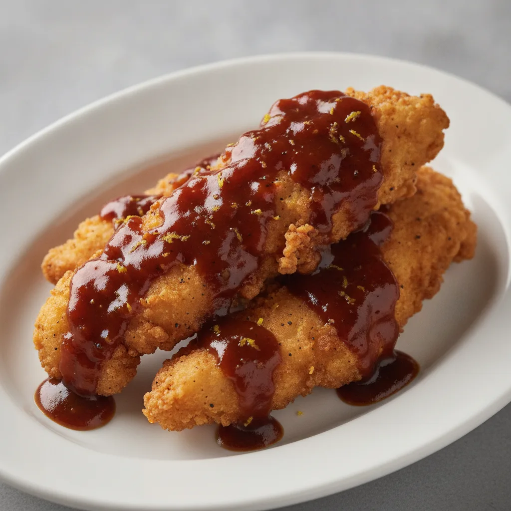 Chicken Tender - BBQ Lemon Pepper Sauce