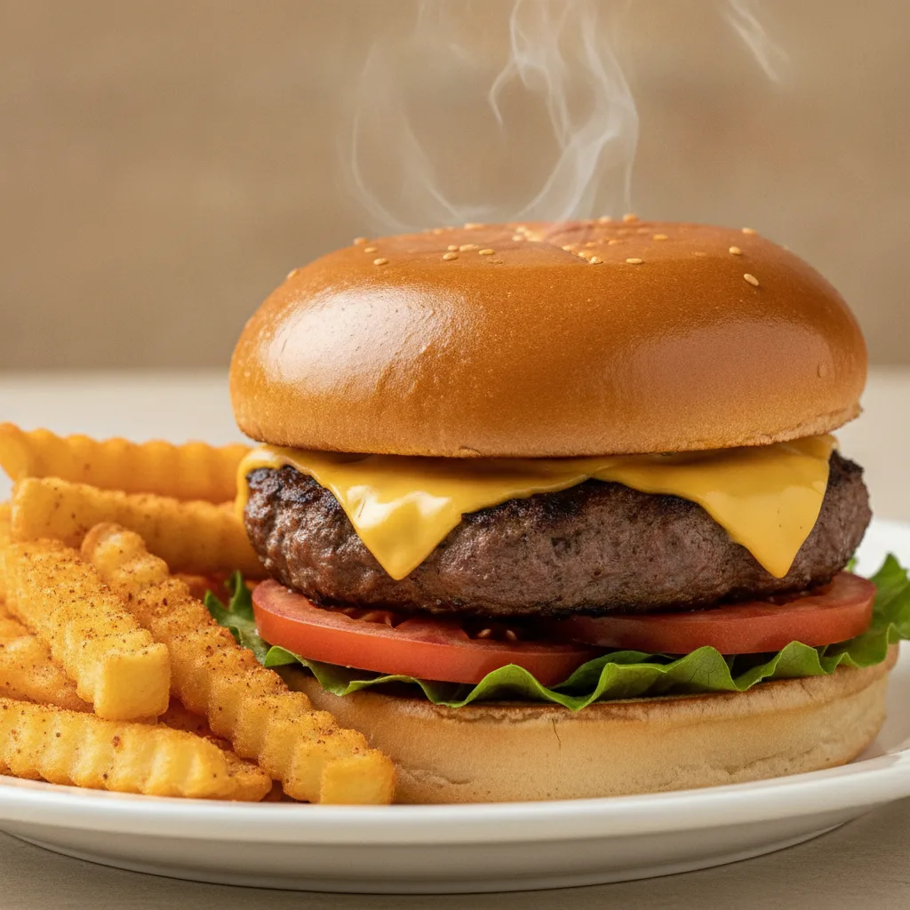Angus Cheeseburger - Hot