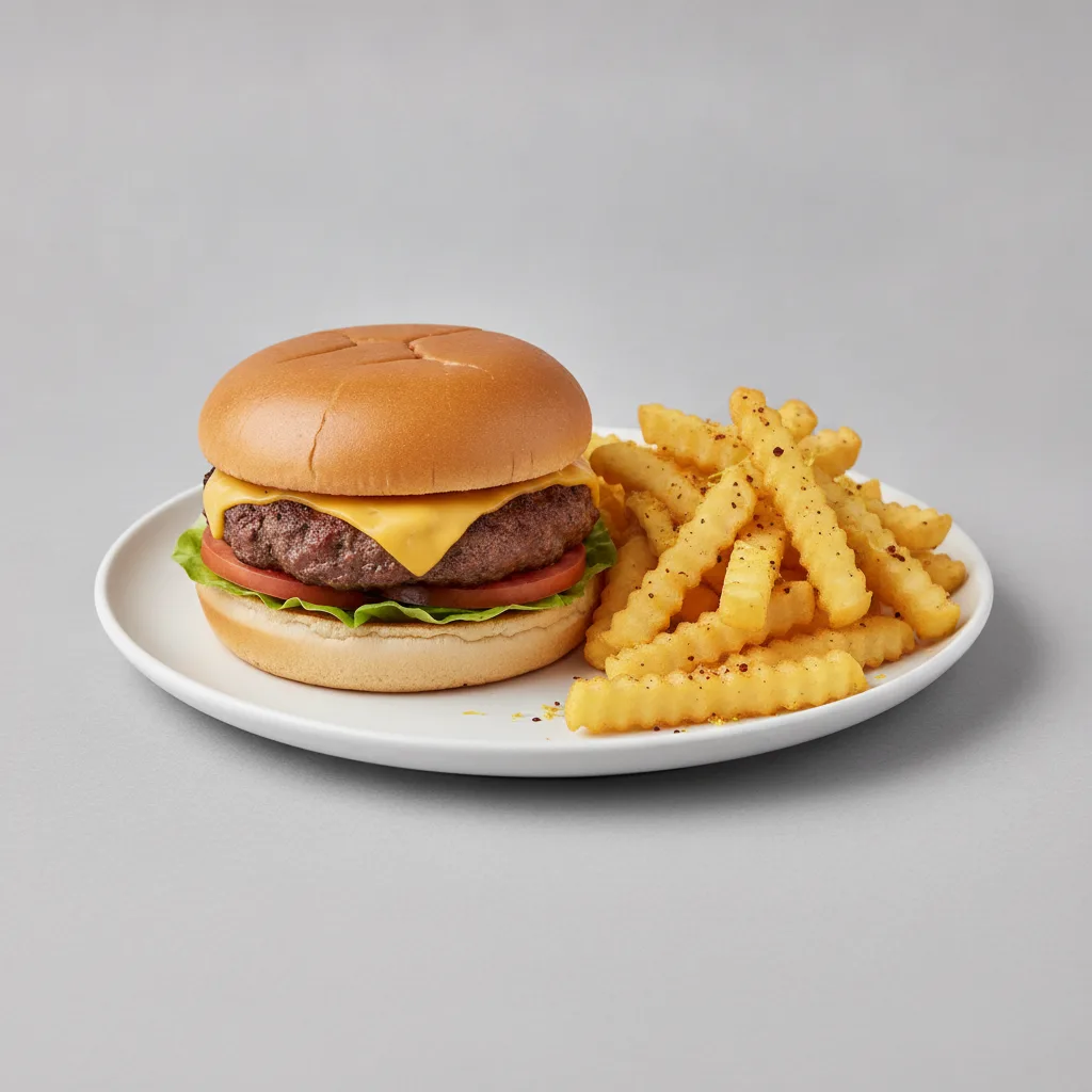 Angus Cheeseburger - Hot Lemon Pepper