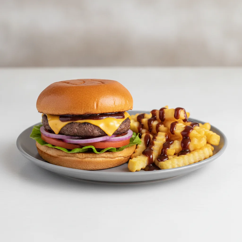 Angus Cheeseburger - BBQ Sauce