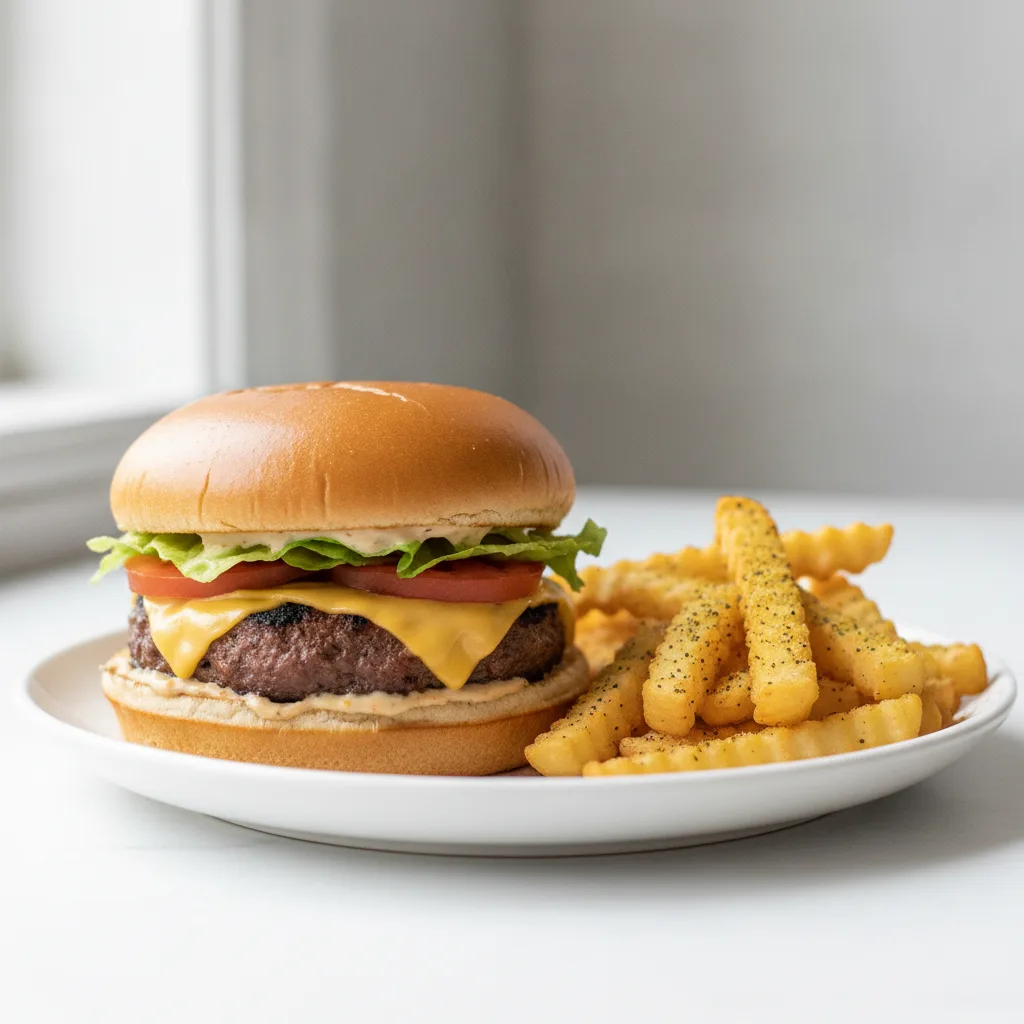 Angus Cheeseburger - Mild Lemon Pepper