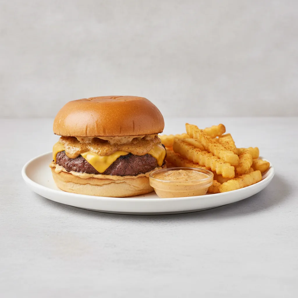 Angus Cheeseburger - Sassy Jerk Lemon Pepper