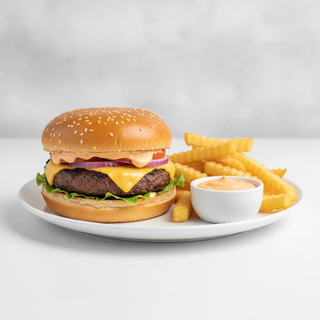 Angus Cheeseburger - Awesome Sauce