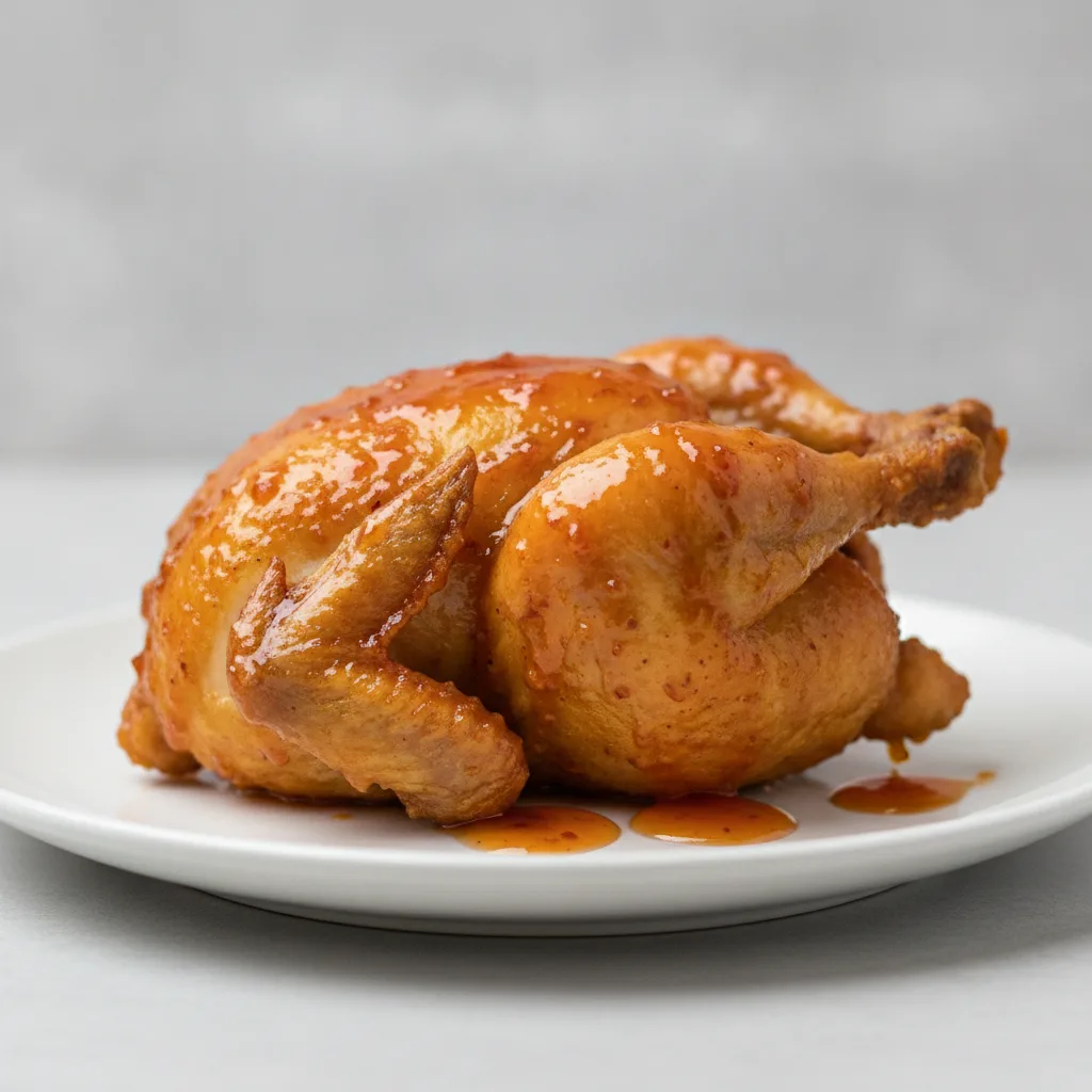 Deep-Fried Cornish Hen - Sweet and Sassy