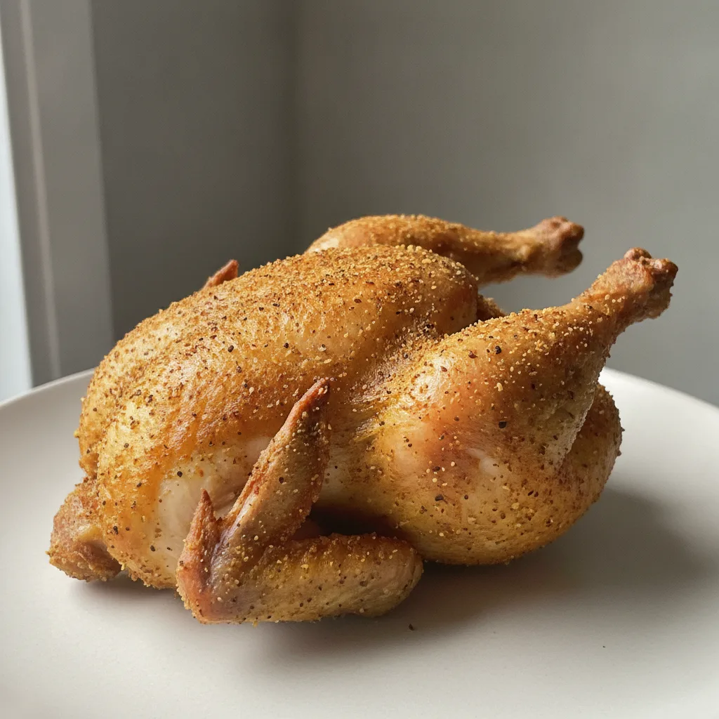 Deep-Fried Cornish Hen - Cajun Lemon Pepper