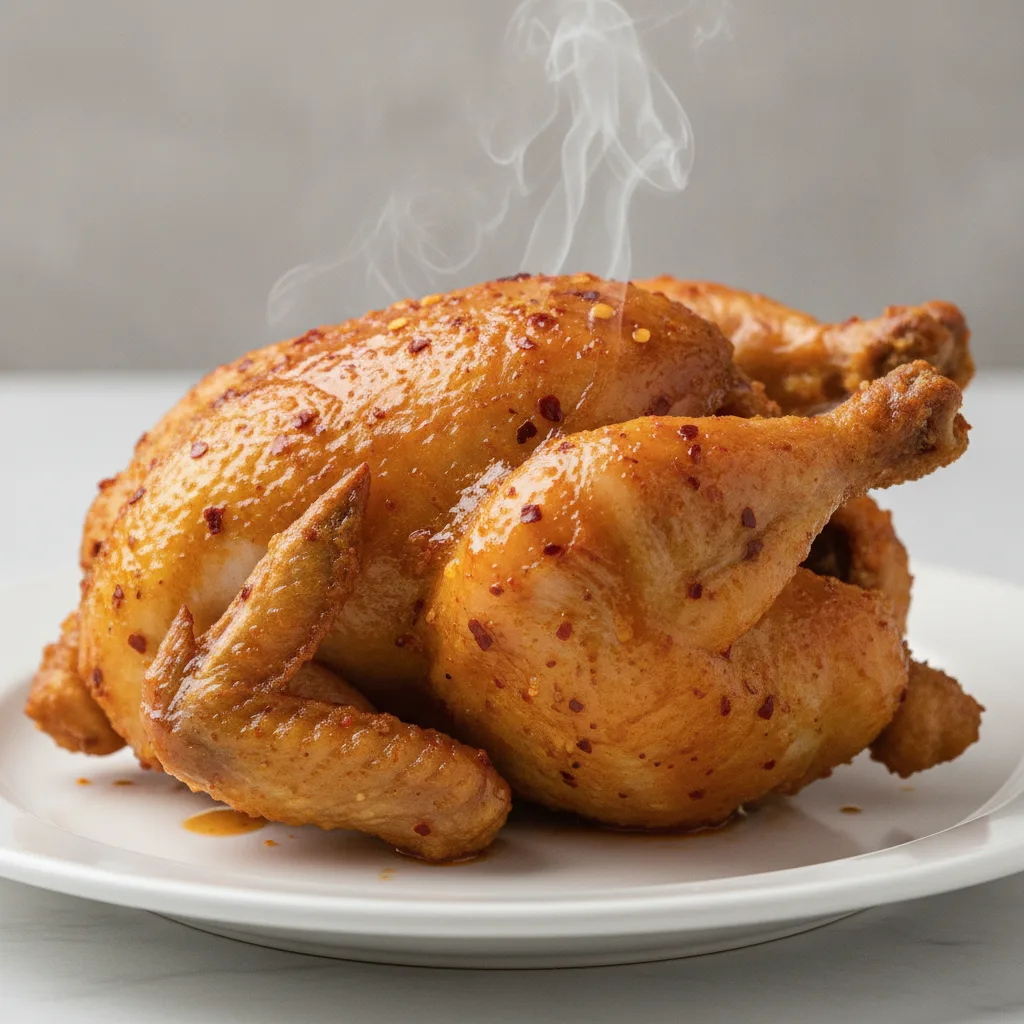 Deep-Fried Cornish Hen - Hot