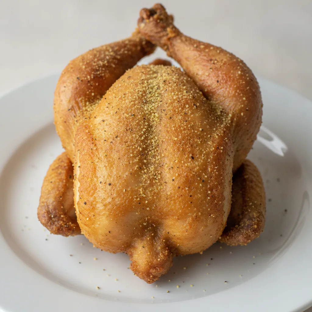 Deep-Fried Cornish Hen - Mild Lemon Pepper