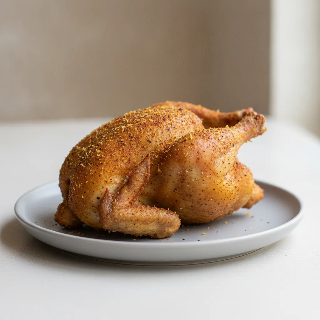 Deep-Fried Cornish Hen - Sassy Jerk Lemon Pepper