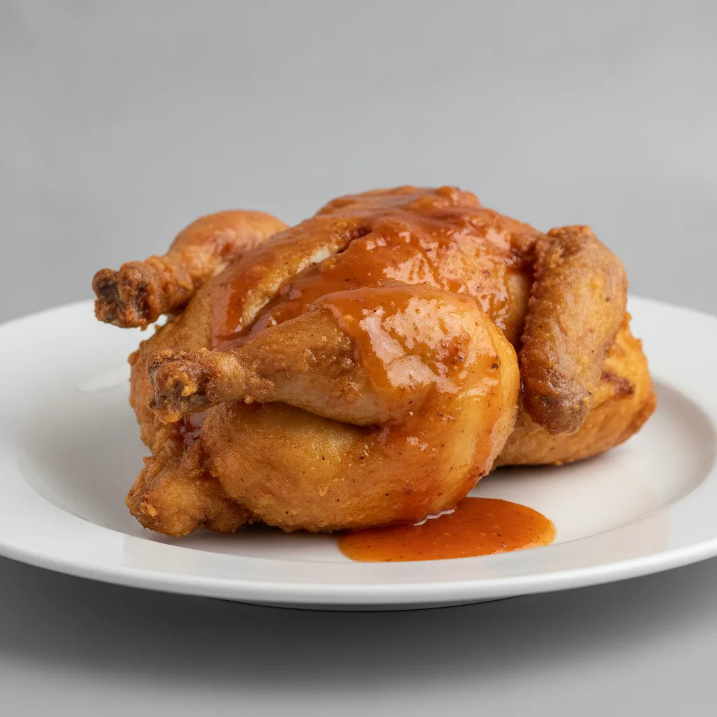 Deep-Fried Cornish Hen - Awesome Sauce