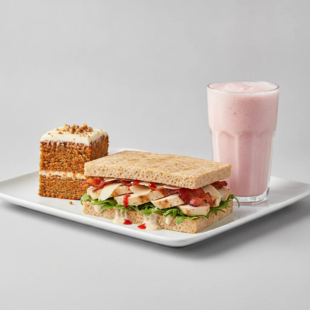 The Ultimate JOE Trio — JOE's Spicy Caesar, Power Shake, Carrot Cake The Ultimate JOE Trio — JOE's Spicy Caesar, Power Shake, Carrot Cake