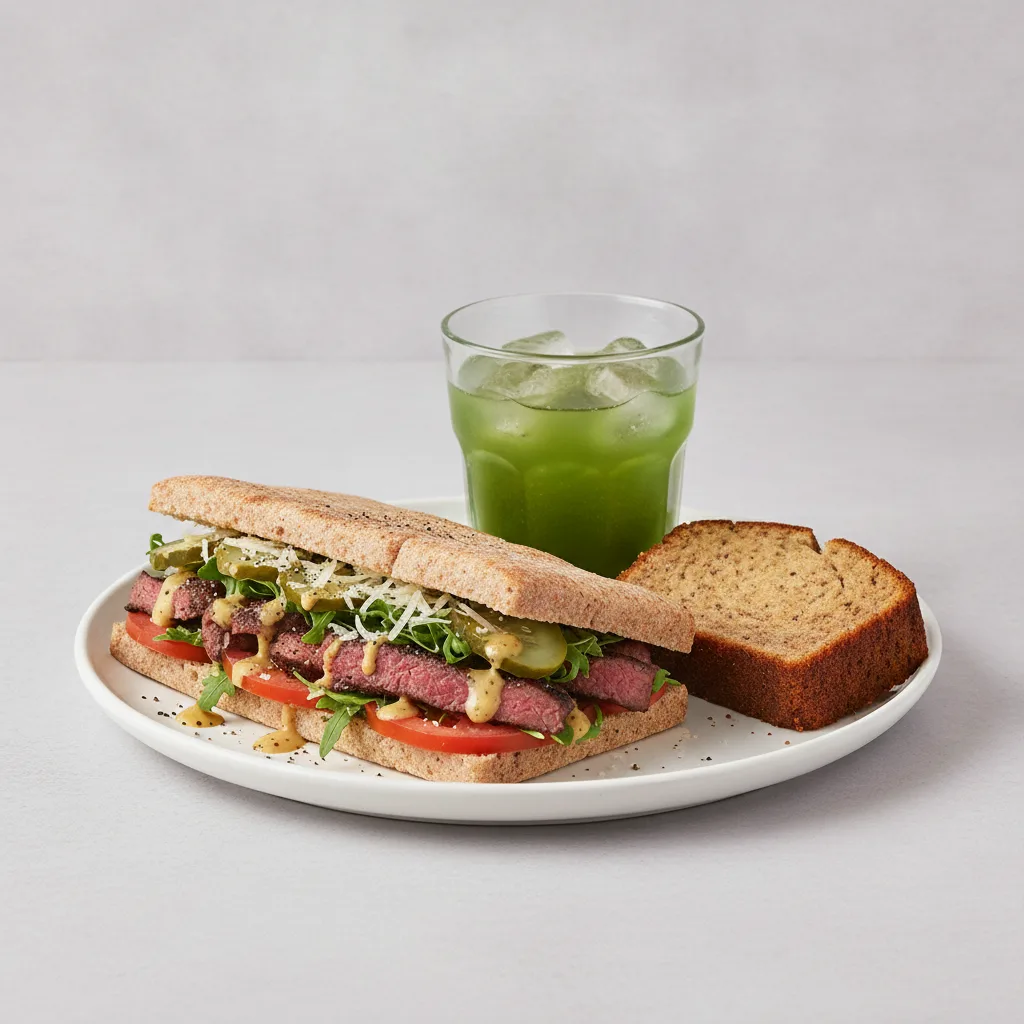 The Ultimate JOE Trio — The Steak, Green Tonic, Banana Bread The Ultimate JOE Trio — The Steak, Green Tonic, Banana Bread