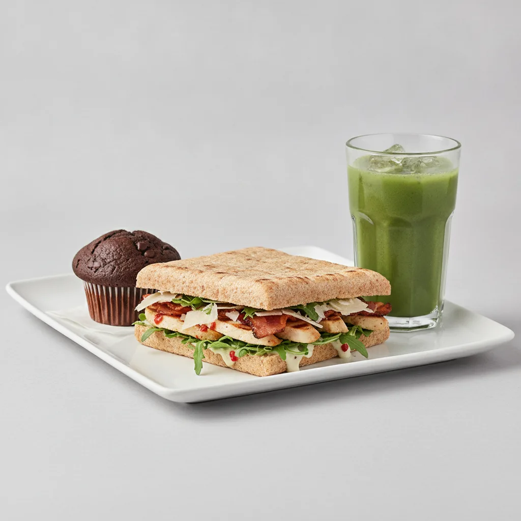 The Ultimate JOE Trio — JOE's Spicy Caesar, Green Tonic, Chocolate Muffin The Ultimate JOE Trio — JOE's Spicy Caesar, Green Tonic, Chocolate Muffin