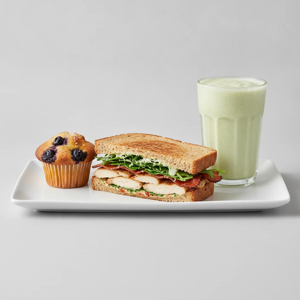 The Ultimate JOE Trio — JOE's Spicy Caesar, Avo Shake, Blueberry Muffin The Ultimate JOE Trio — JOE's Spicy Caesar, Avo Shake, Blueberry Muffin