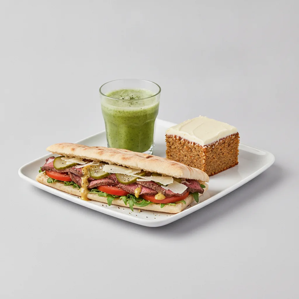 The Ultimate JOE Trio — The Steak, Green Sport, Carrot Cake The Ultimate JOE Trio — The Steak, Green Sport, Carrot Cake