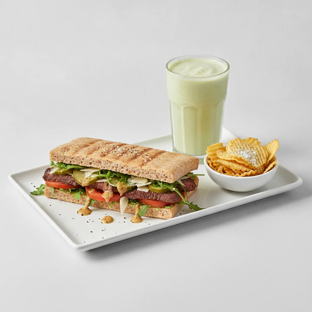 The Ultimate JOE Trio — The Steak, Avo Shake, JOE's Protein Chips The Ultimate JOE Trio — The Steak, Avo Shake, JOE's Protein Chips