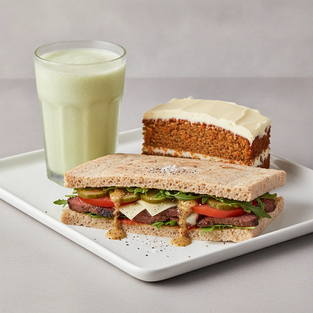 The Ultimate JOE Trio — The Steak, Avo Shake, Carrot Cake The Ultimate JOE Trio — The Steak, Avo Shake, Carrot Cake