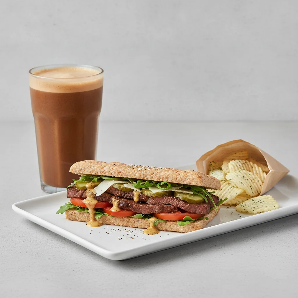 The Ultimate JOE Trio — The Steak, Coffee Shake, JOE's Protein Chips The Ultimate JOE Trio — The Steak, Coffee Shake, JOE's Protein Chips
