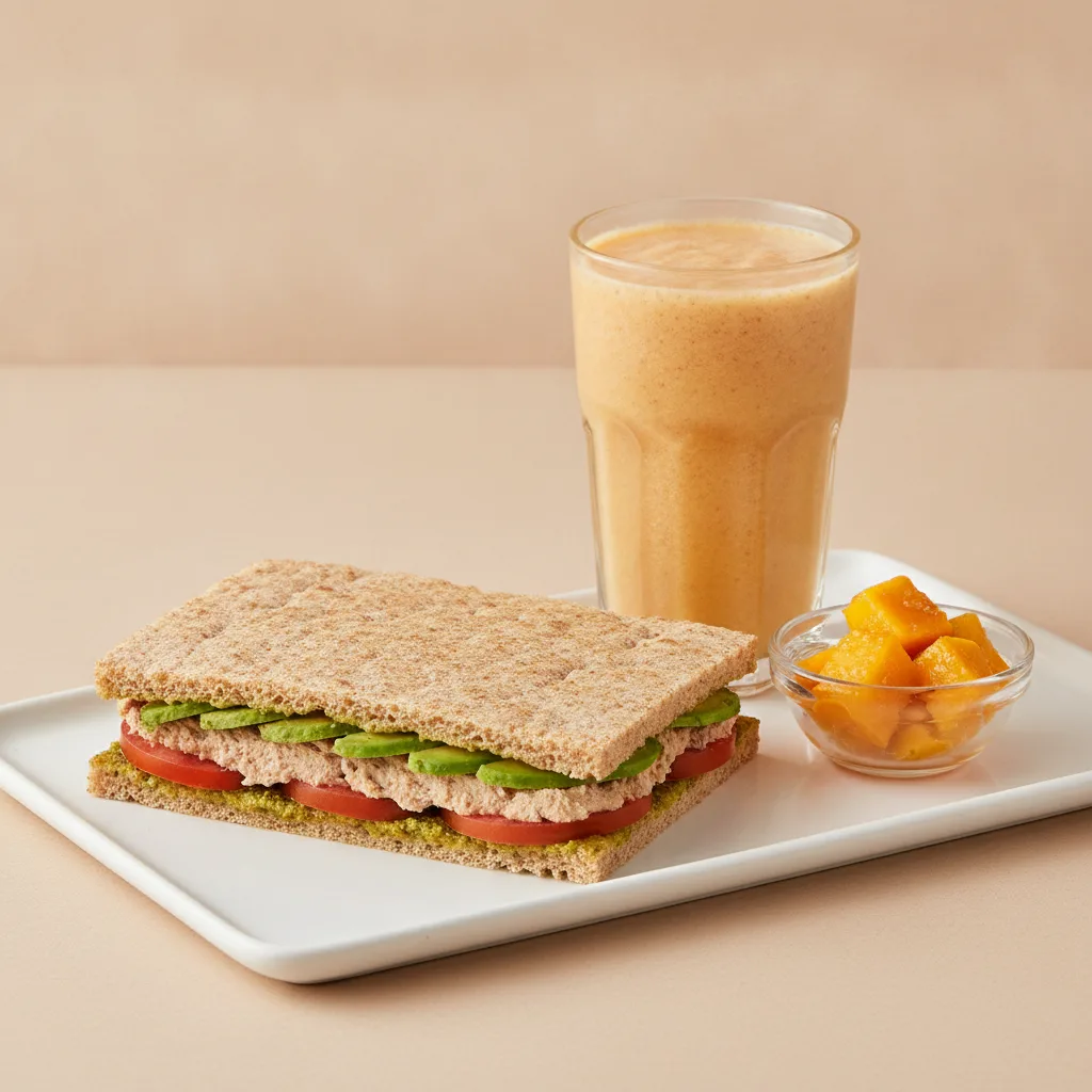 The Ultimate JOE Trio — Tunacado Sandwich, Pick Me Up, Tangy Mango Bites The Ultimate JOE Trio — Tunacado Sandwich, Pick Me Up, Tangy Mango Bites