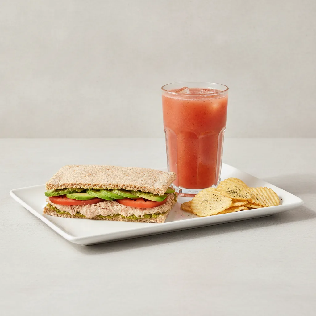 The Ultimate JOE Trio — Tunacado Sandwich, Stress Down, JOE's Protein Chips The Ultimate JOE Trio — Tunacado Sandwich, Stress Down, JOE's Protein Chips