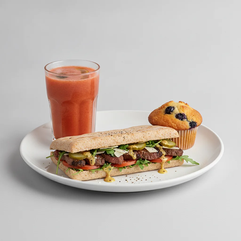 The Ultimate JOE Trio — The Steak, Iron Man, Blueberry Muffin The Ultimate JOE Trio — The Steak, Iron Man, Blueberry Muffin