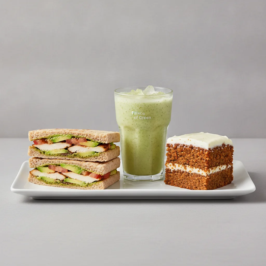 The Ultimate JOE Trio — JOE's Club Sandwich, Prince of Green, Carrot Cake The Ultimate JOE Trio — JOE's Club Sandwich, Prince of Green, Carrot Cake