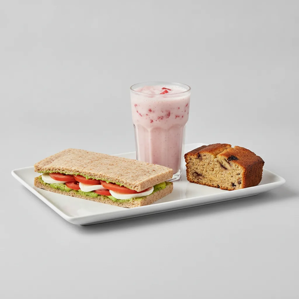 The Ultimate JOE Trio — Avocado Sandwich, Power Shake, Banana Bread The Ultimate JOE Trio — Avocado Sandwich, Power Shake, Banana Bread