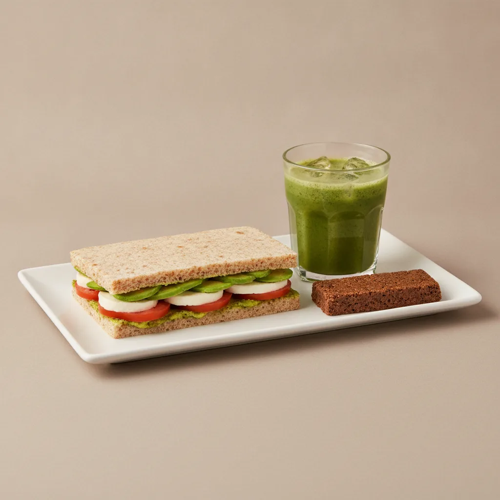 The Ultimate JOE Trio — Avocado Sandwich, Green Tonic, JOE's Protein Bar The Ultimate JOE Trio — Avocado Sandwich, Green Tonic, JOE's Protein Bar