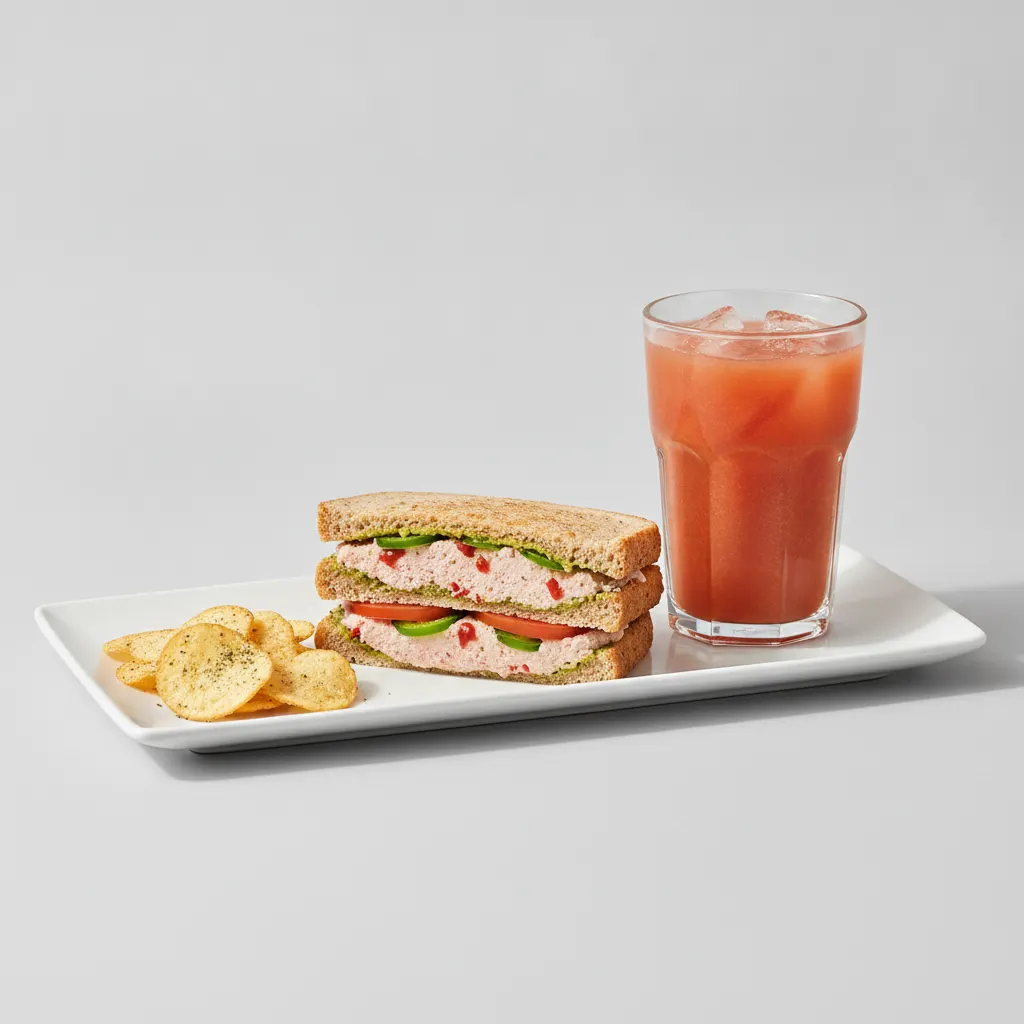 The Ultimate JOE Trio — Spicy Tuna Sandwich, Iron Man, JOE's Protein Chips The Ultimate JOE Trio — Spicy Tuna Sandwich, Iron Man, JOE's Protein Chips