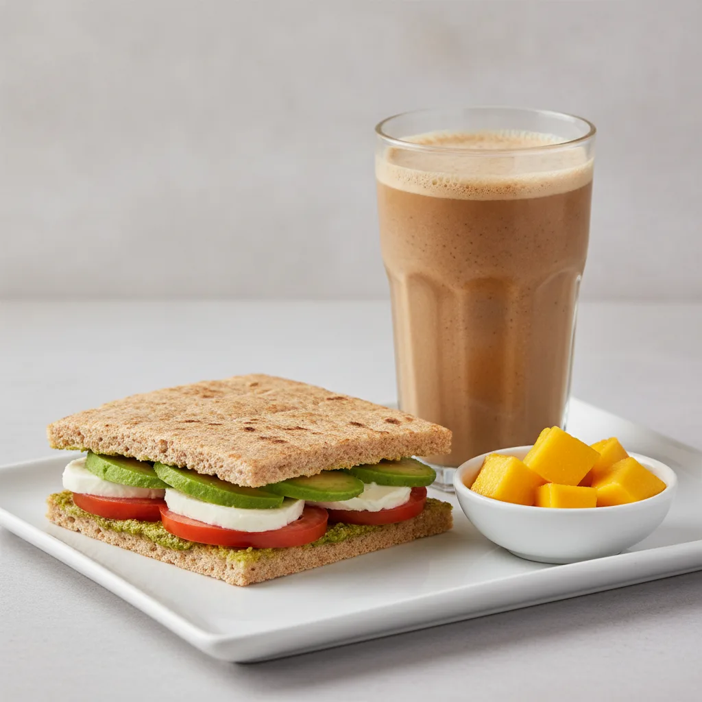 The Ultimate JOE Trio — Avocado Sandwich, Coffee Shake, Tangy Mango Bites The Ultimate JOE Trio — Avocado Sandwich, Coffee Shake, Tangy Mango Bites