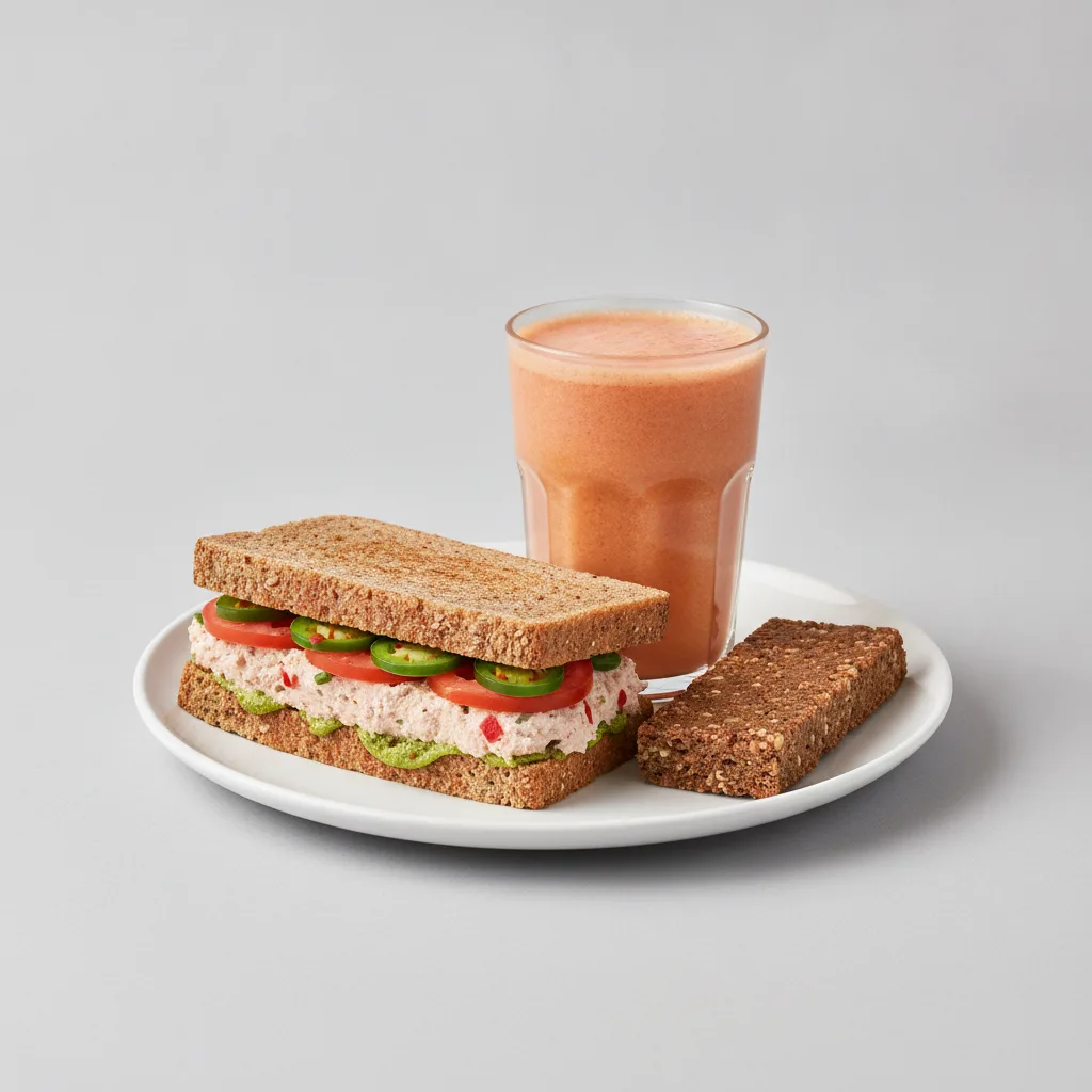 The Ultimate JOE Trio — Spicy Tuna Sandwich, Pick Me Up, JOE's Protein Bar The Ultimate JOE Trio — Spicy Tuna Sandwich, Pick Me Up, JOE's Protein Bar