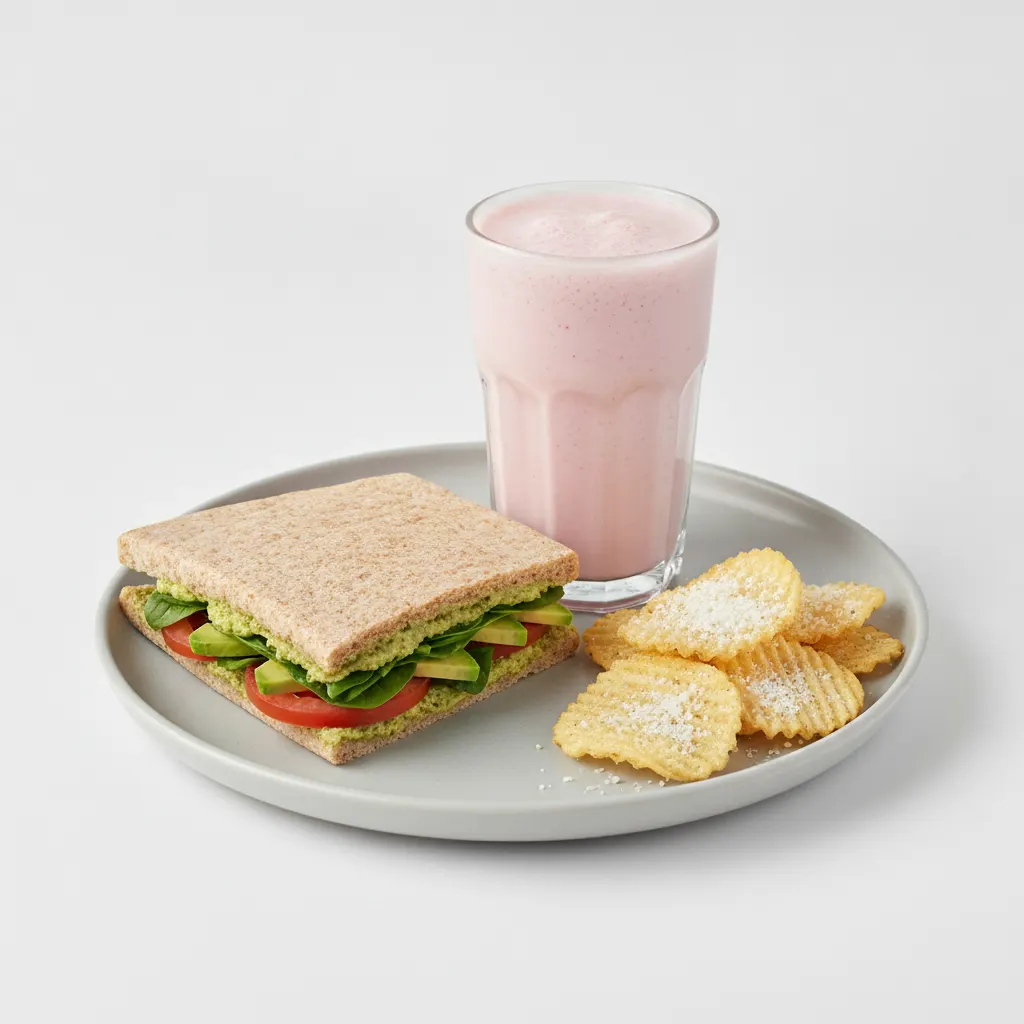 The Ultimate JOE Trio — DF Avocado Sandwich, Power Shake, Protein Chips The Ultimate JOE Trio — DF Avocado Sandwich, Power Shake, Protein Chips