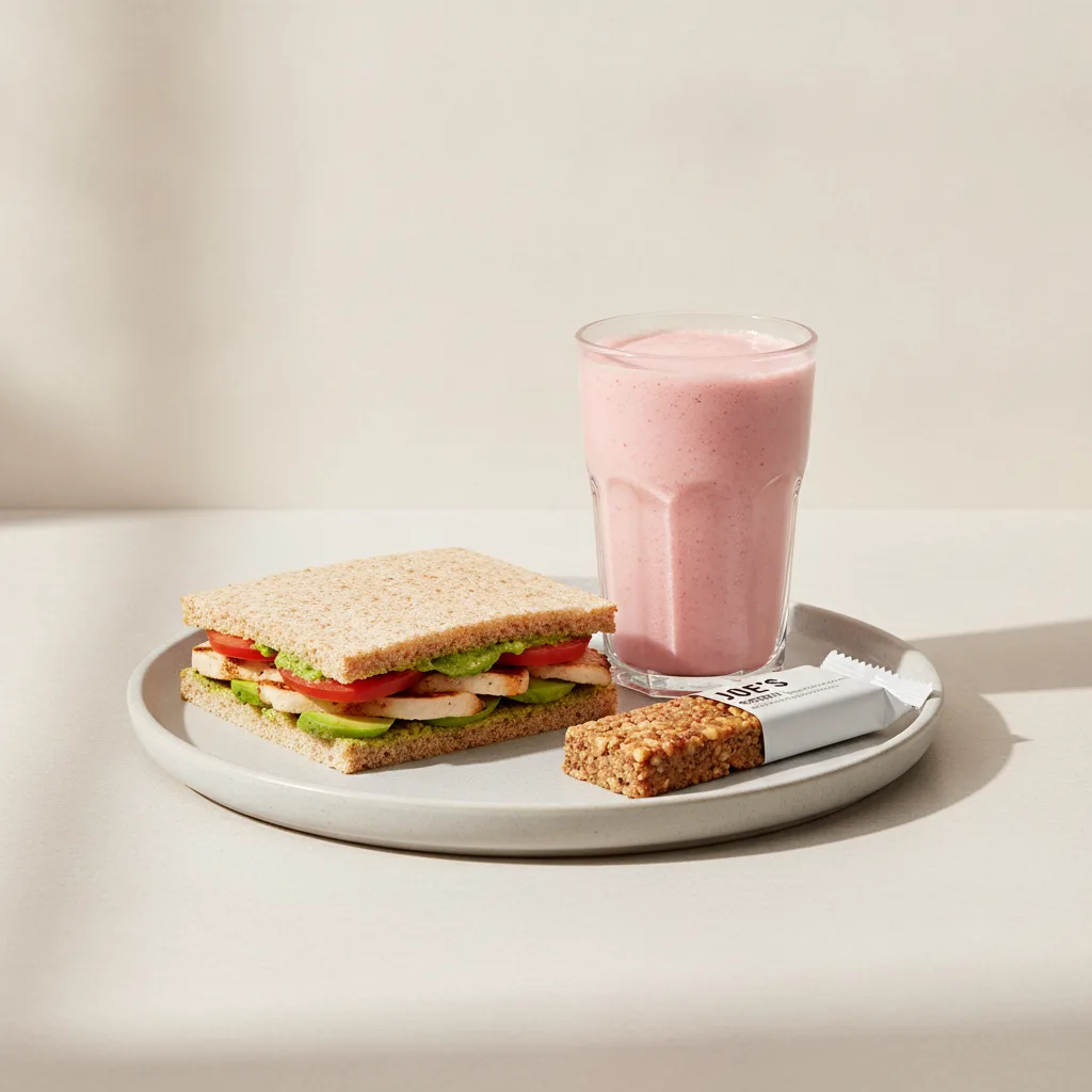 The Ultimate JOE Trio — JOE's Club Sandwich, Power Shake, JOE's Protein Bar The Ultimate JOE Trio — JOE's Club Sandwich, Power Shake, JOE's Protein Bar