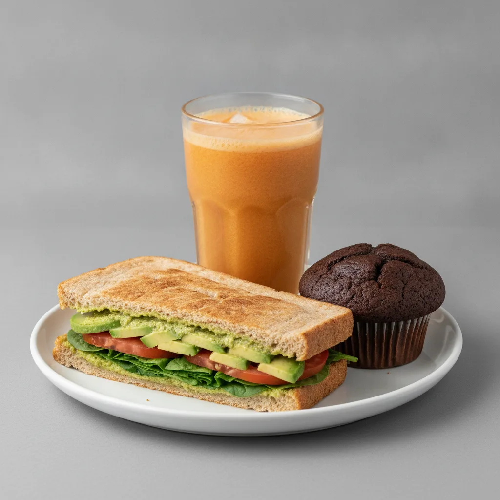 The Ultimate JOE Trio — DF Avocado Sandwich, Go Away DOC, Chocolate Muffin The Ultimate JOE Trio — DF Avocado Sandwich, Go Away DOC, Chocolate Muffin