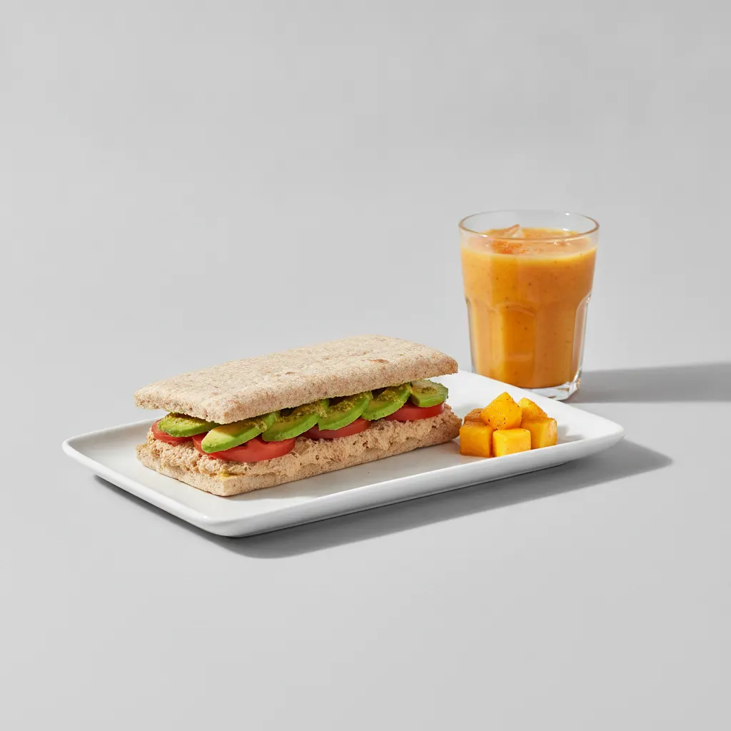 The Ultimate JOE Trio — Tunacado Sandwich, Go Away DOC, Tangy Mango Bites