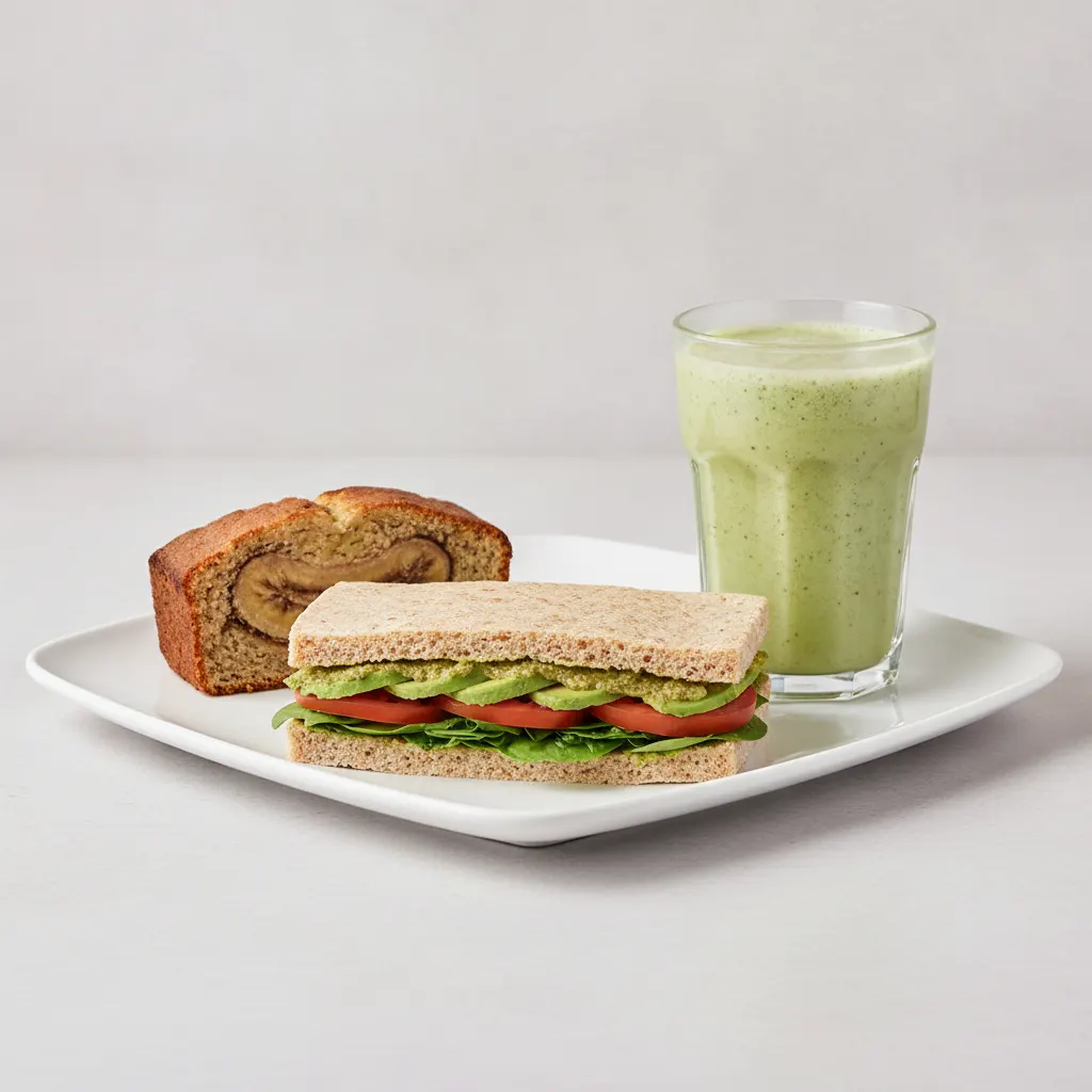 The Ultimate JOE Trio — DF Avocado Sandwich, Green Sport, Banana Bread The Ultimate JOE Trio — DF Avocado Sandwich, Green Sport, Banana Bread