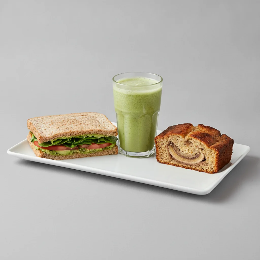 The Ultimate JOE Trio — DF Avocado Sandwich, Prince of Green, Banana Bread The Ultimate JOE Trio — DF Avocado Sandwich, Prince of Green, Banana Bread