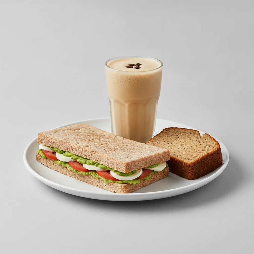 The Ultimate JOE Trio — Avocado Sandwich, Coffee Shake, Banana Bread The Ultimate JOE Trio — Avocado Sandwich, Coffee Shake, Banana Bread
