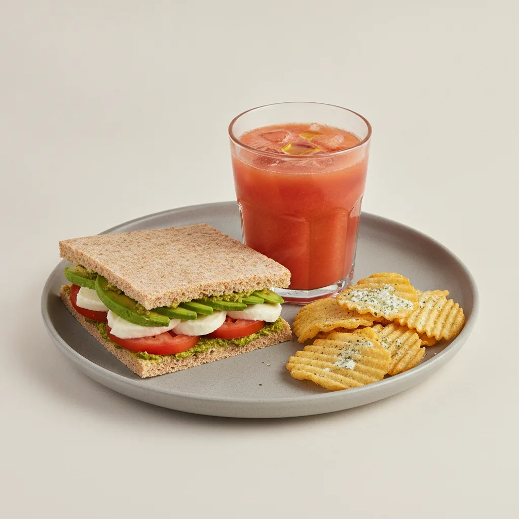 The Ultimate JOE Trio — Avocado Sandwich, Iron Man, JOE's Protein Chips The Ultimate JOE Trio — Avocado Sandwich, Iron Man, JOE's Protein Chips