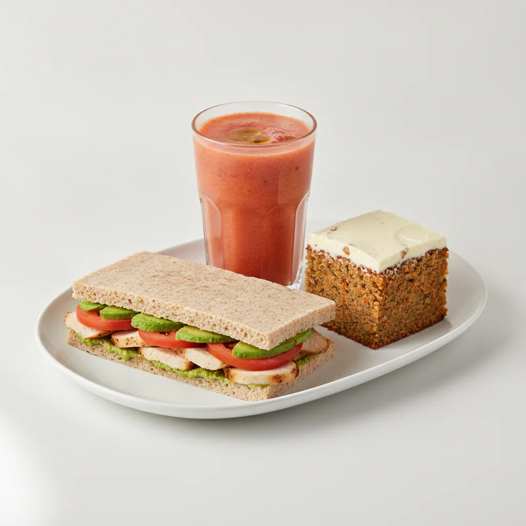 The Ultimate JOE Trio — JOE's Club Sandwich, Iron Man, Carrot Cake