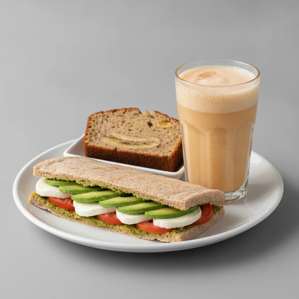 The Ultimate JOE Trio — Avocado Sandwich, Go Away DOC, Banana Bread