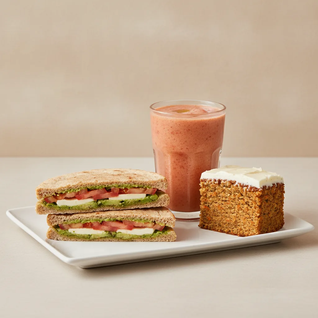 The Ultimate JOE Trio — Avocado Sandwich, Pick Me Up, Carrot Cake