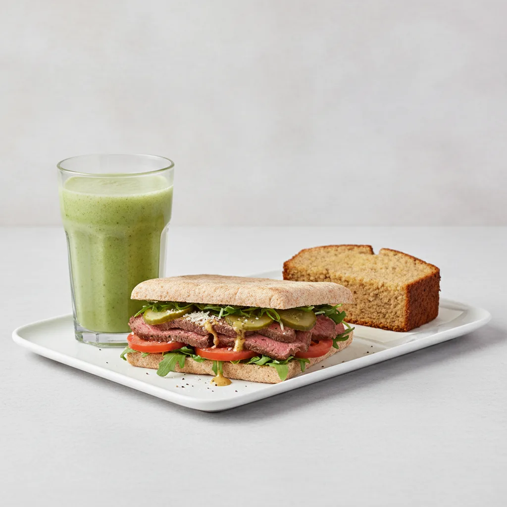 The Ultimate JOE Trio — The Steak, Green Sport, Banana Bread