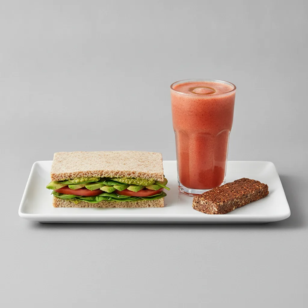 The Ultimate JOE Trio — DF Avocado Sandwich, Stress Down, JOE's Protein Bar