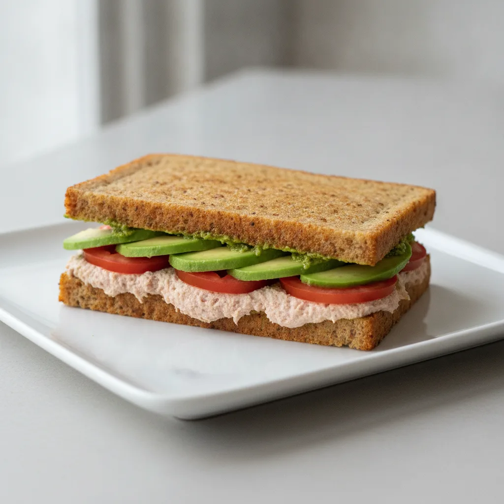 Tunacado Sandwich + Gluten Free Bread