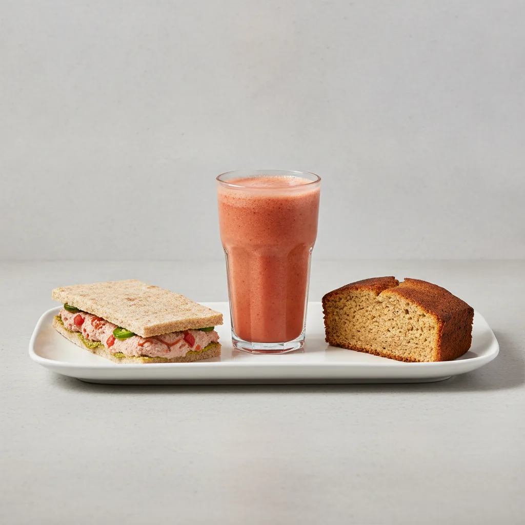 The Ultimate JOE Trio — Spicy Tuna Sandwich, Iron Man, Banana Bread