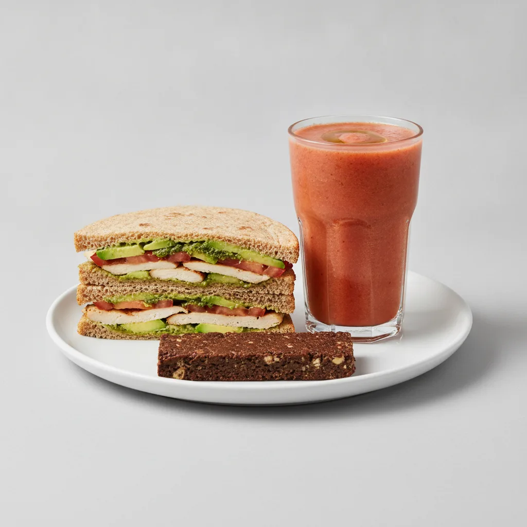 The Ultimate JOE Trio — JOE's Club Sandwich, Iron Man, JOE's Protein Bar