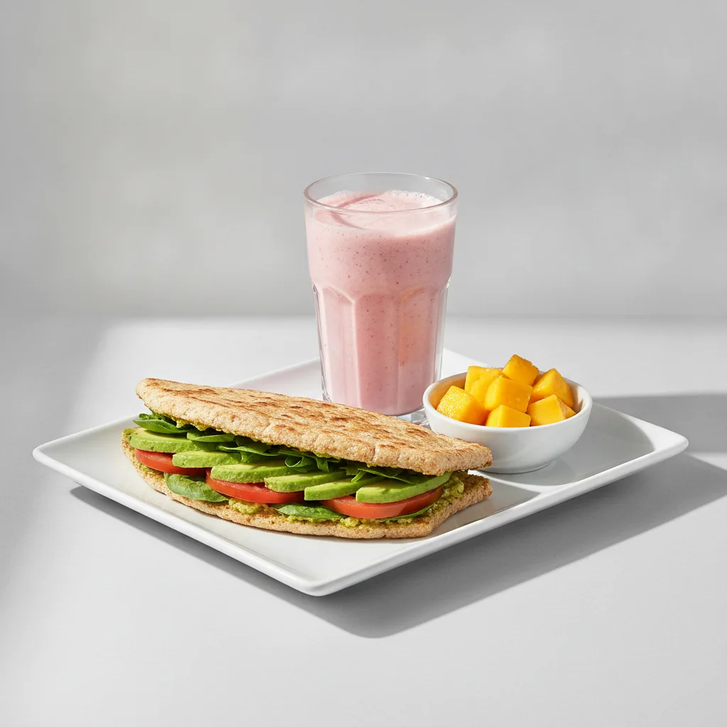 The Ultimate JOE Trio — DF Avocado Sandwich, Power Shake, Tangy Mango Bites