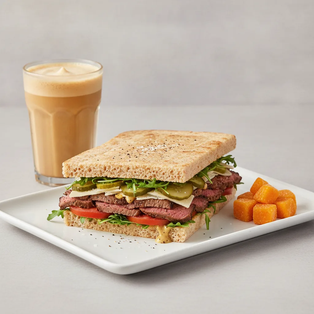 The Ultimate JOE Trio — The Steak, Coffee Shake, Tangy Mango Bites The Ultimate JOE Trio — The Steak, Coffee Shake, Tangy Mango Bites