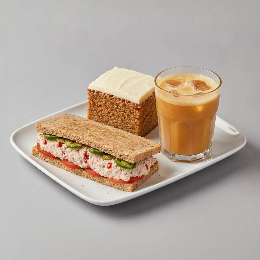 The Ultimate JOE Trio — Spicy Tuna Sandwich, Go Away DOC, Carrot Cake The Ultimate JOE Trio — Spicy Tuna Sandwich, Go Away DOC, Carrot Cake